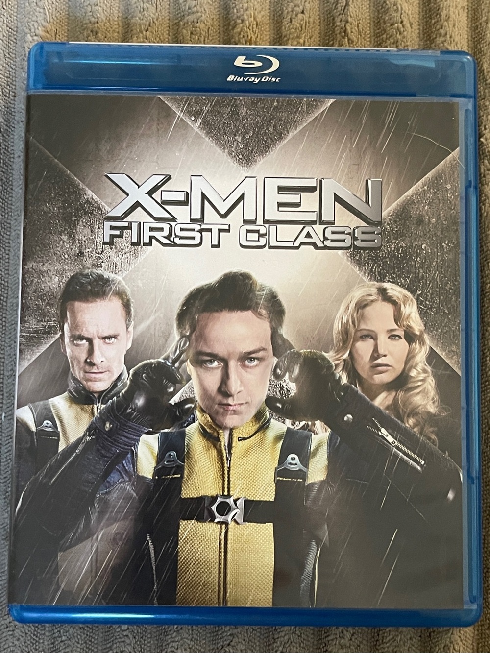 X-Men First Class Blu-ray 2011 Jennifer Lawrence James McAvoy Action Sci-Fi